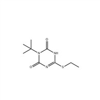 3-tert-butyyli-6-(etyylitio)-1,3,5-triatsiini-2,4(1H,3H)-dioni